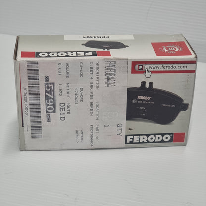 Ferodo I:Set 4 Brk Pds | FDB4404