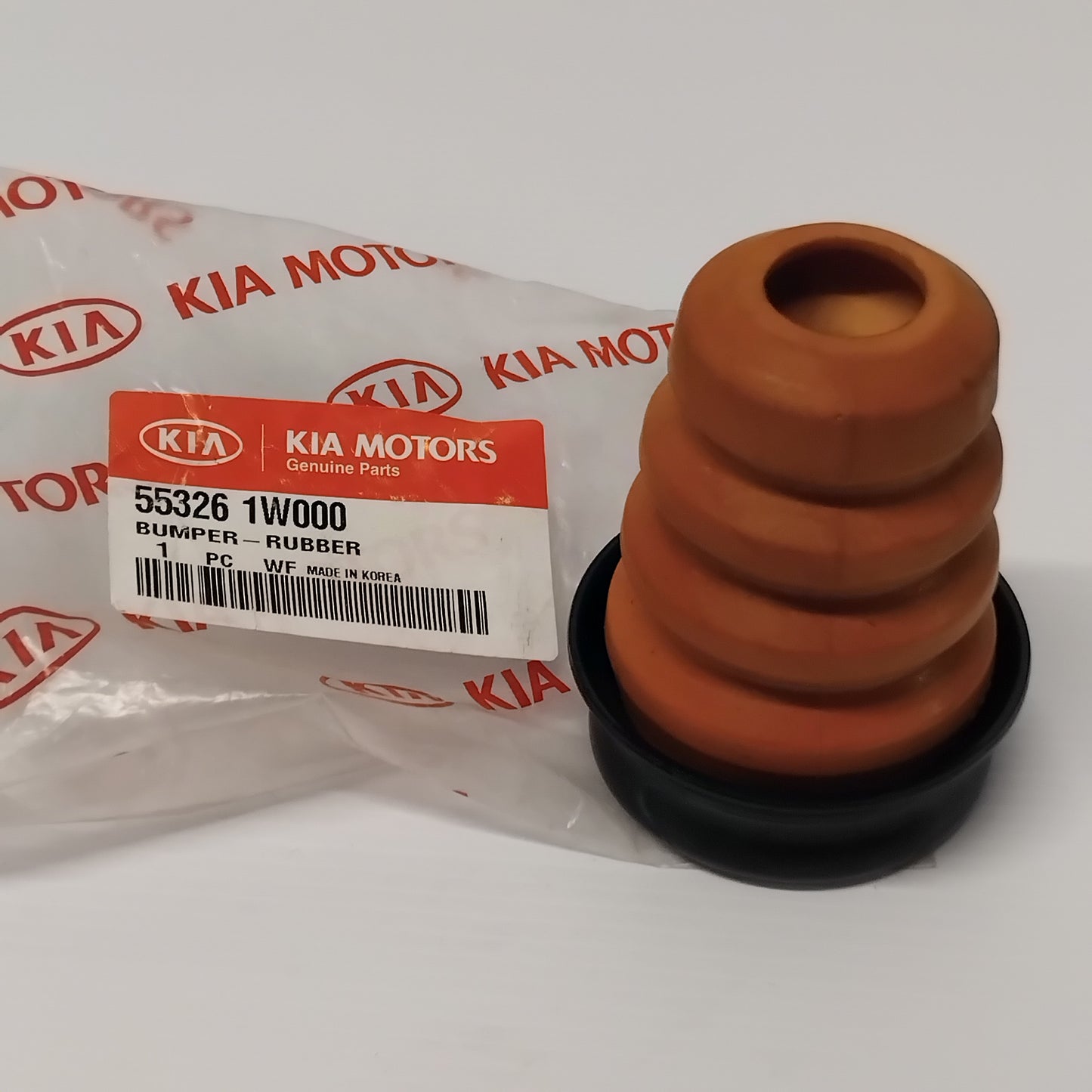 Genuine Rear Suspension Spring Rubber Bumper - Kia Rio 2011-2017 | 553261W000