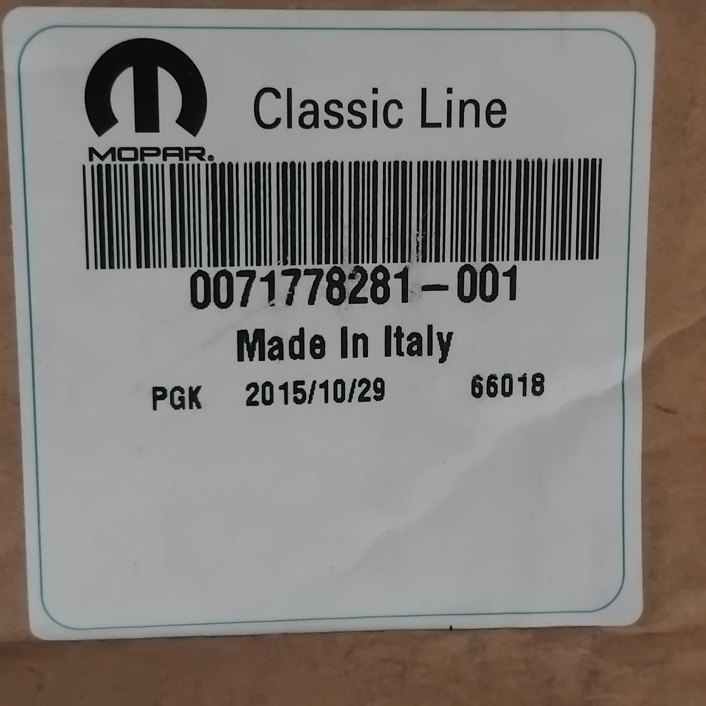 Genuine Fiat Water Pump | 71778281