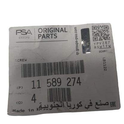 Genuine Vauxhall Hex Head Screw | 11589274