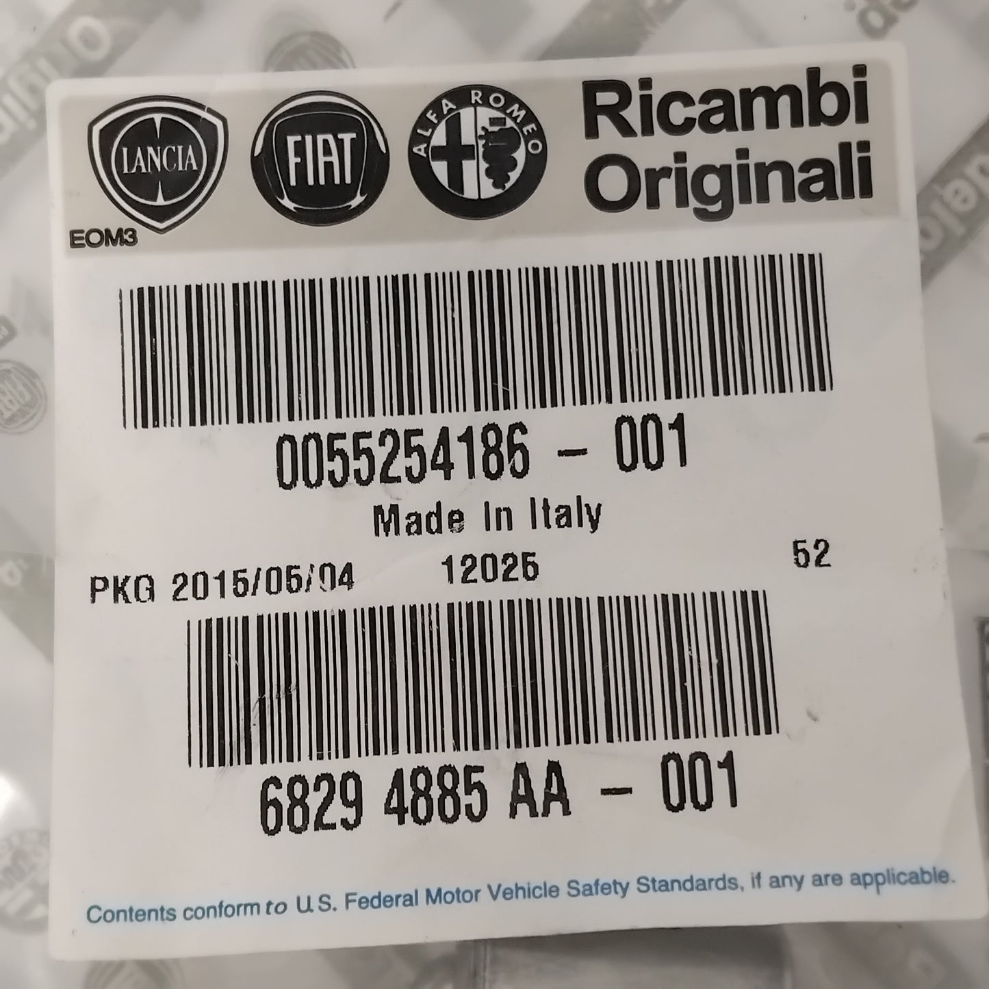 Genuine Gear Fork Rod Plug - Fiat Panda / 500 / Punto - Diesel | 55254186