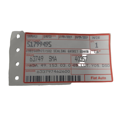 Genuine Fiat Sealing Gasket | 51799495
