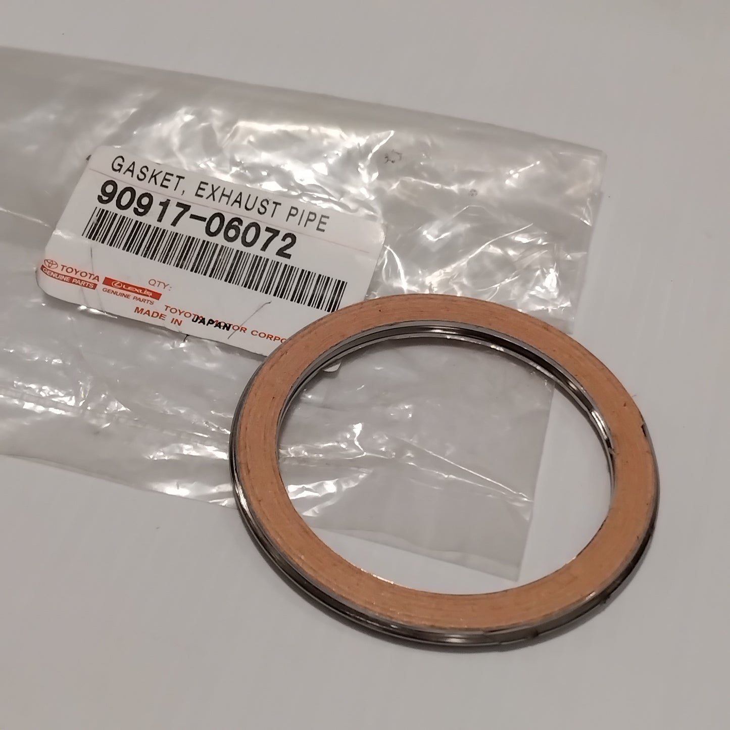Exhaust Gasket Cat to Y - Lexus LS Phase 1 | 90917-06072