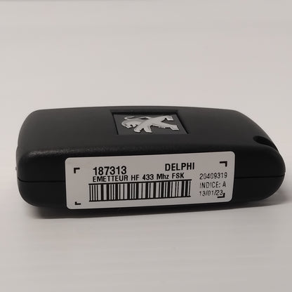 Genuine Uncut Key with Transmitter - Peugeot Partner | 6490C9