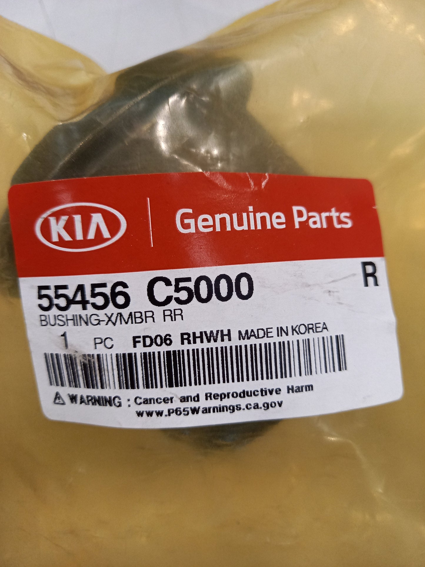 Genuine Kia Bushing-X/Mbr Rr | 55456C5000