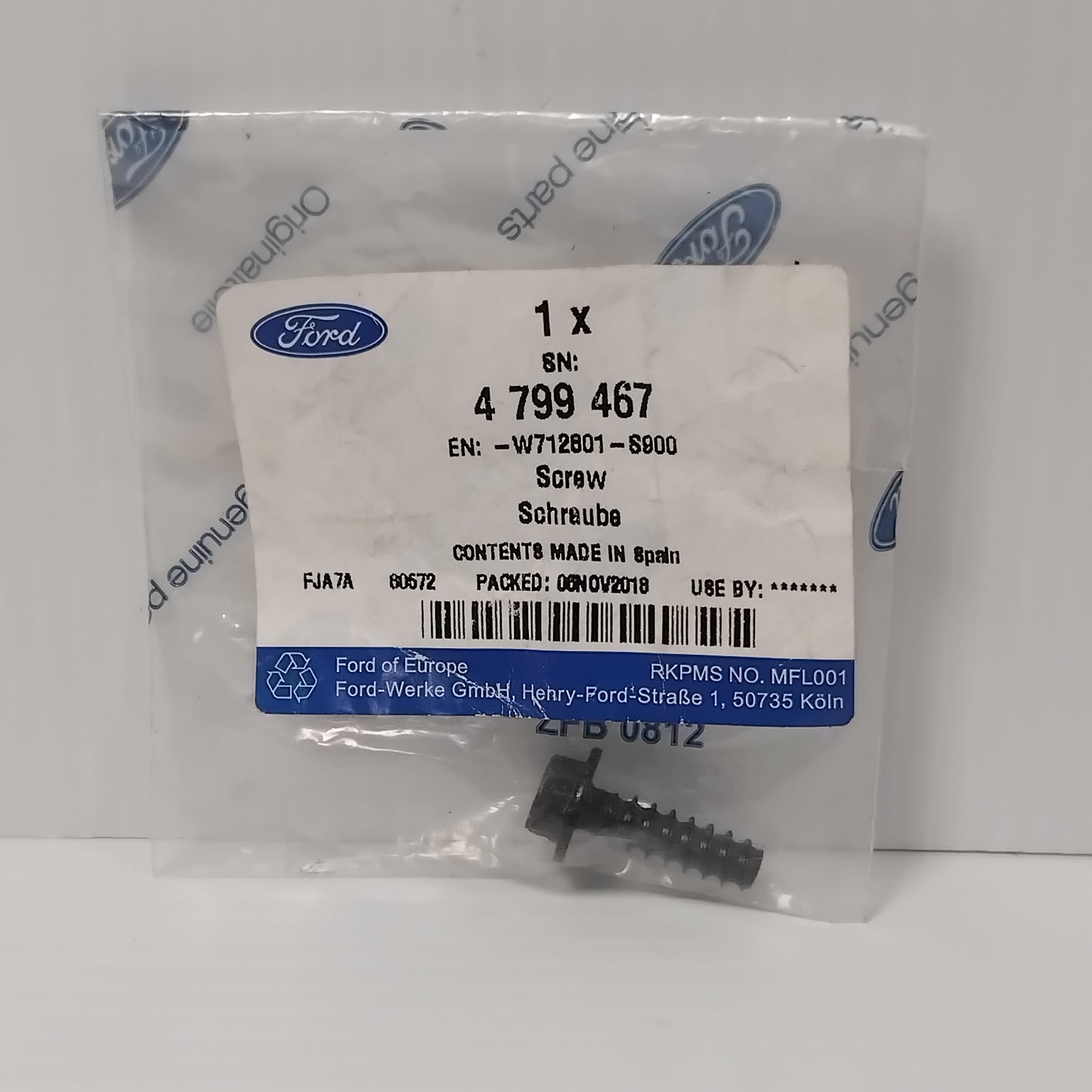 Genuine Ford Screw | 4799467