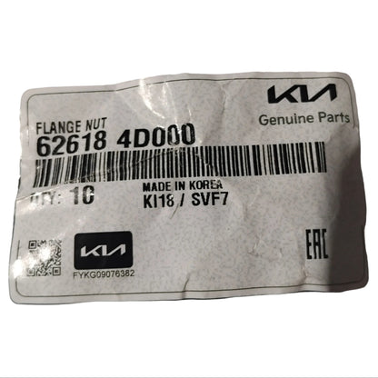 Genuine Kia Flange Nut | 626184D000