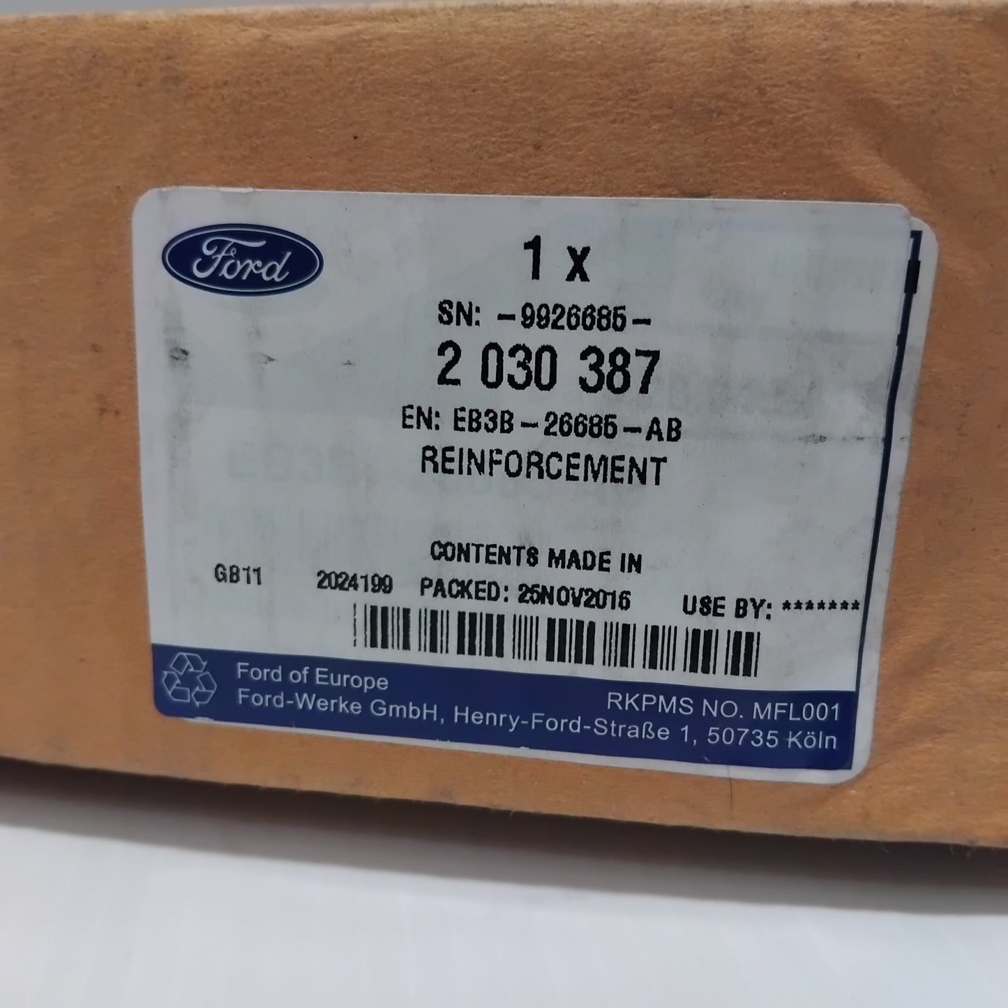 Genuine Ford Reinforcement | 2030387