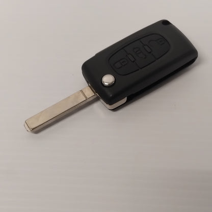 Genuine Uncut Key with Transmitter - Peugeot Partner | 6490C9