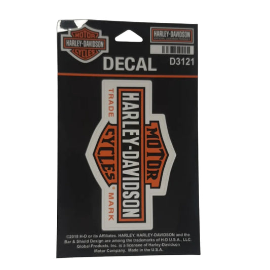Genuine Harley Davidson Decal Long Bar & Shield Xs | D3121
