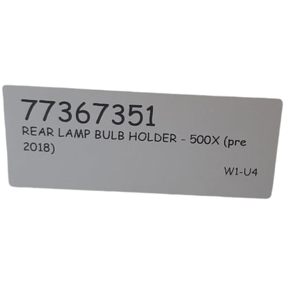 Genuine Fiat Bulb Holder | 77367351