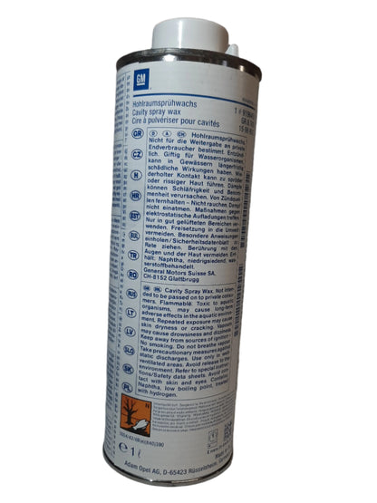 Genuine Vauxhall Cavity Spray Wax / Sealent - Vauxhall | 9196462 | 9196462