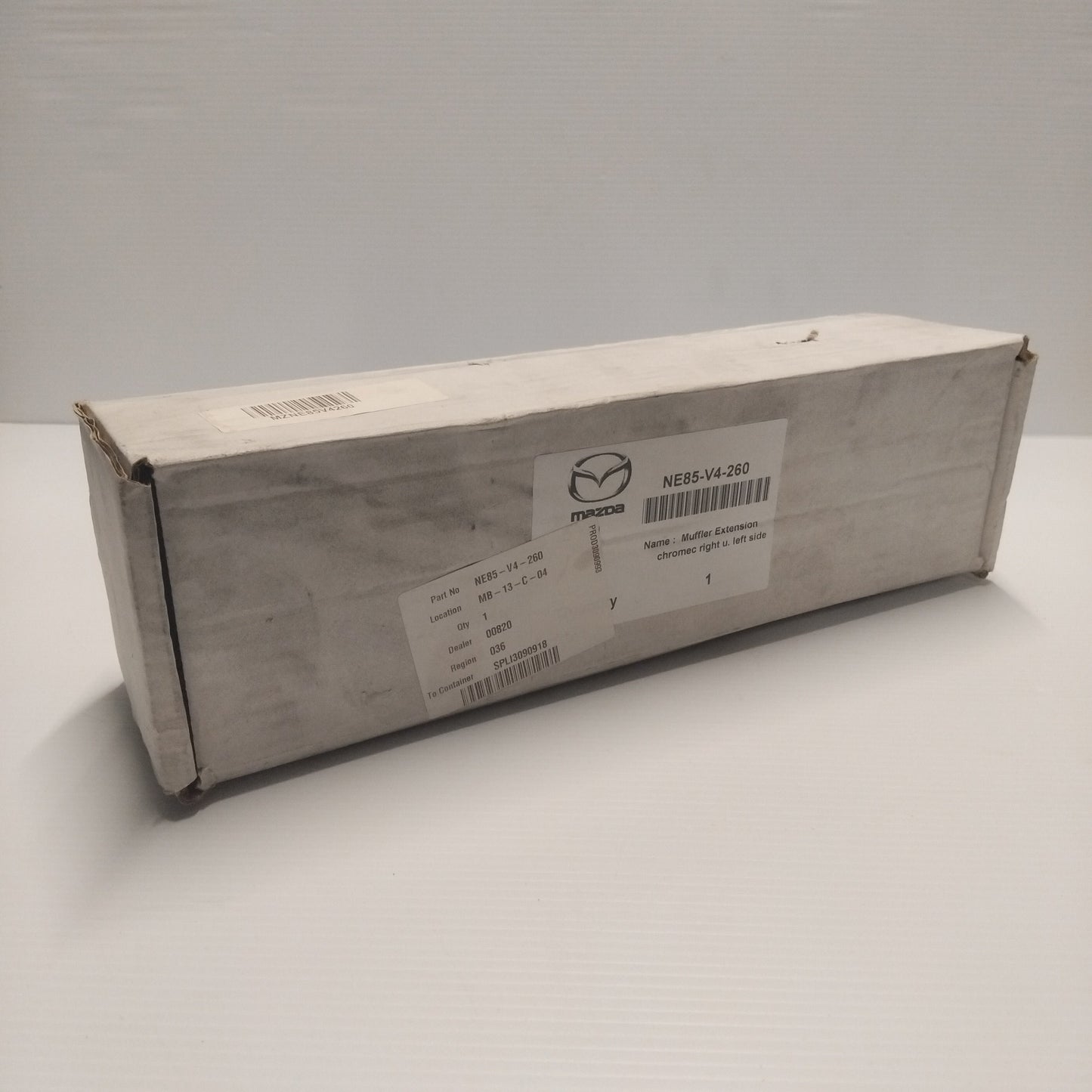 2x Genuine Exhaust Trim - Mazda MX-5 | NE85V4260
