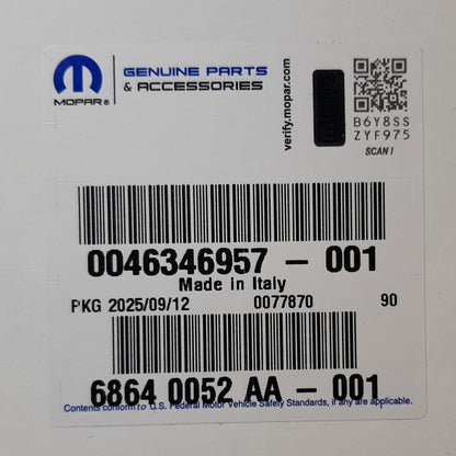 Genuine Fiat Timing Belt | 46346957