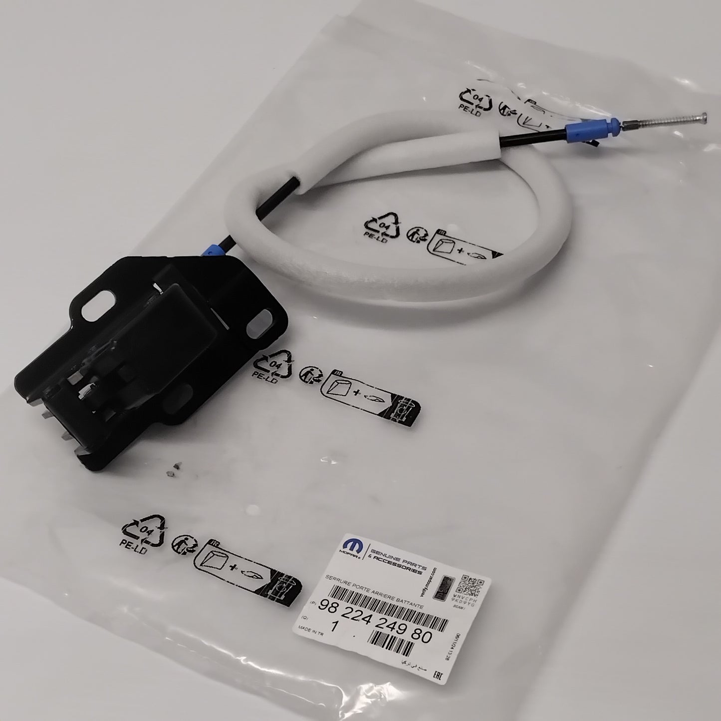 Genuine Rear Left Door Lock - Citroen Dispatch IV / Spacetourer | 9822424980