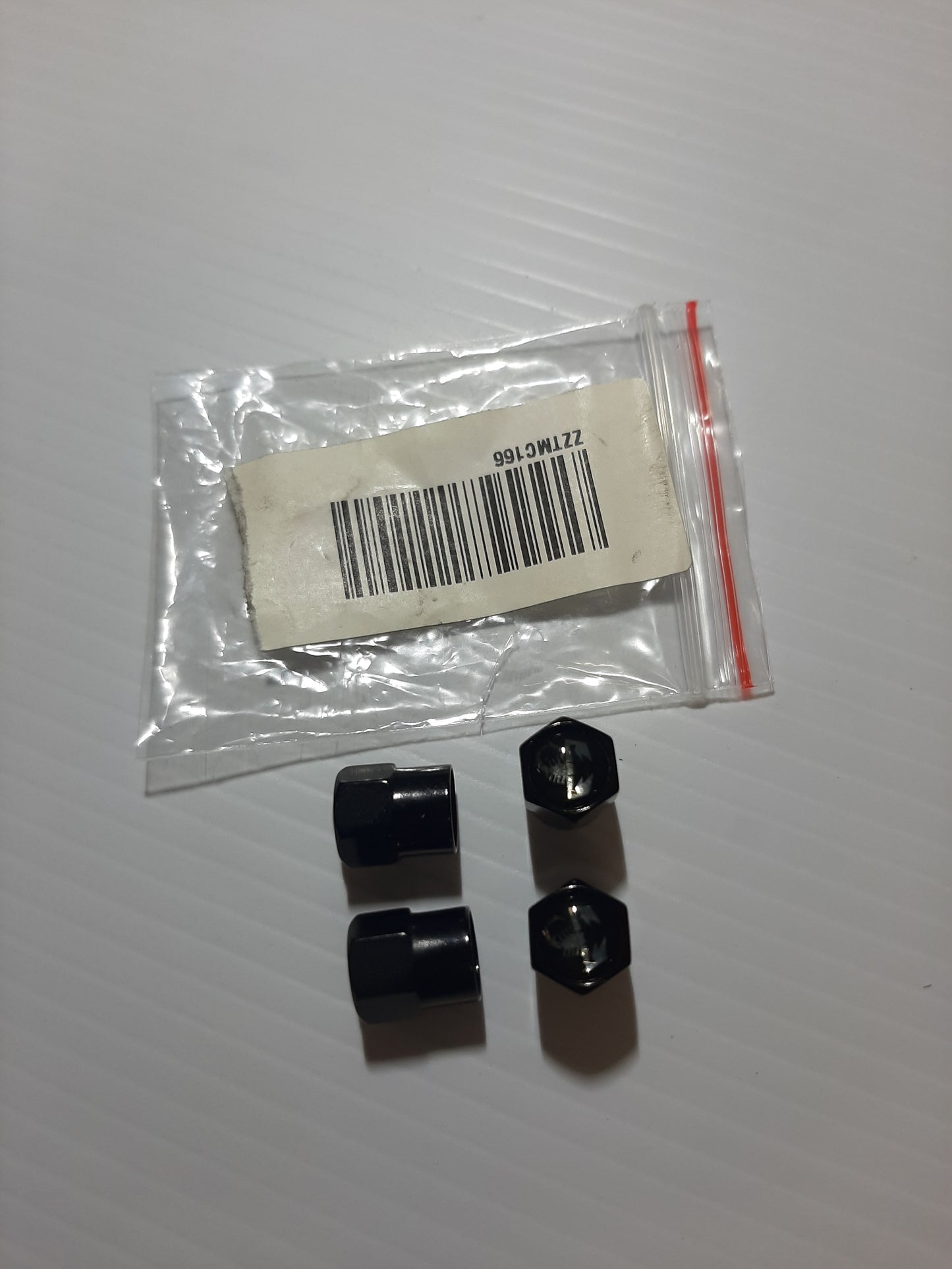 Abarth Black Valve Caps | TMC166