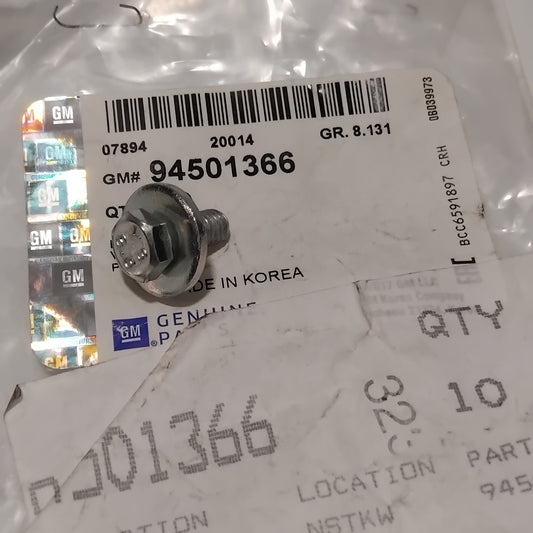 Genuine Vauxhall Self-Tap Screws | 94501366