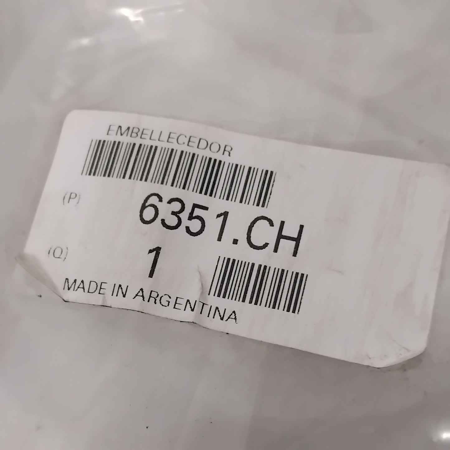 Genuine Brake Light Cover - Peugeot 307 4 Door Saloon | 6351CH