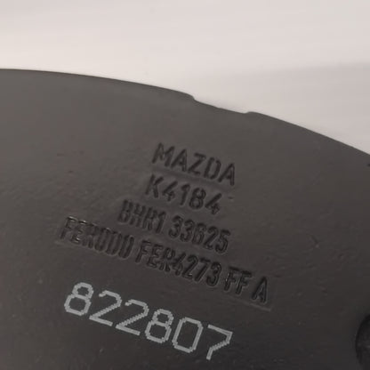 Genuine Mazda Pad Sub Set,Frt | BHY13328ZA9C