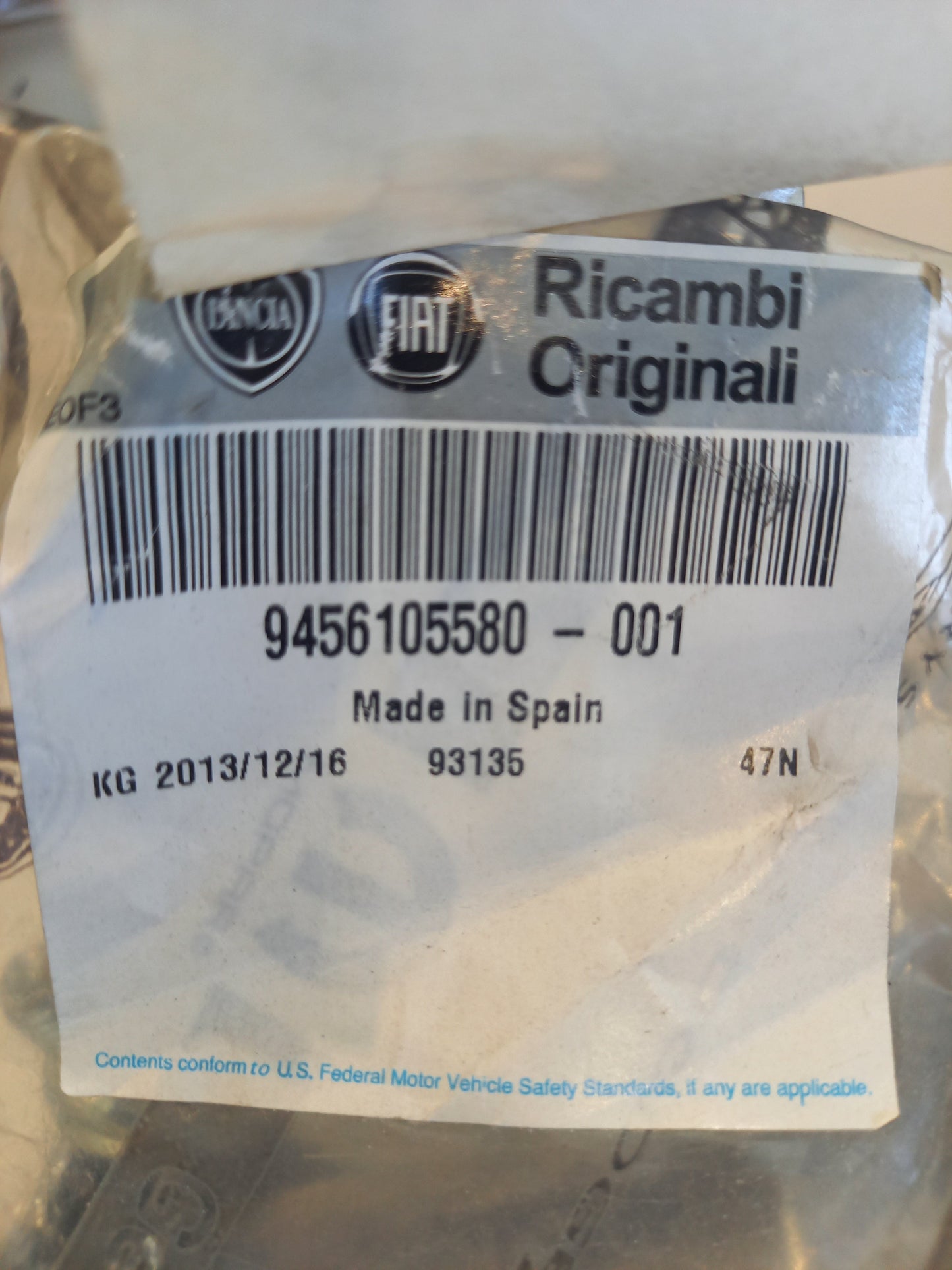 Genuine Fiat Sleeve Exh. Pip | 9456105580