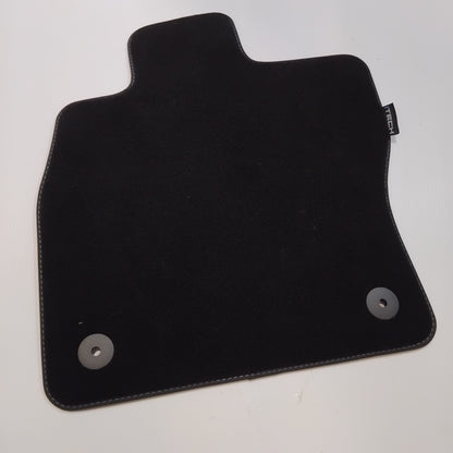 Genuine Front/ Rear Carpet Mats - Seat Leon Left Hand Drive 2013-2020 | 5F0863011Eloe