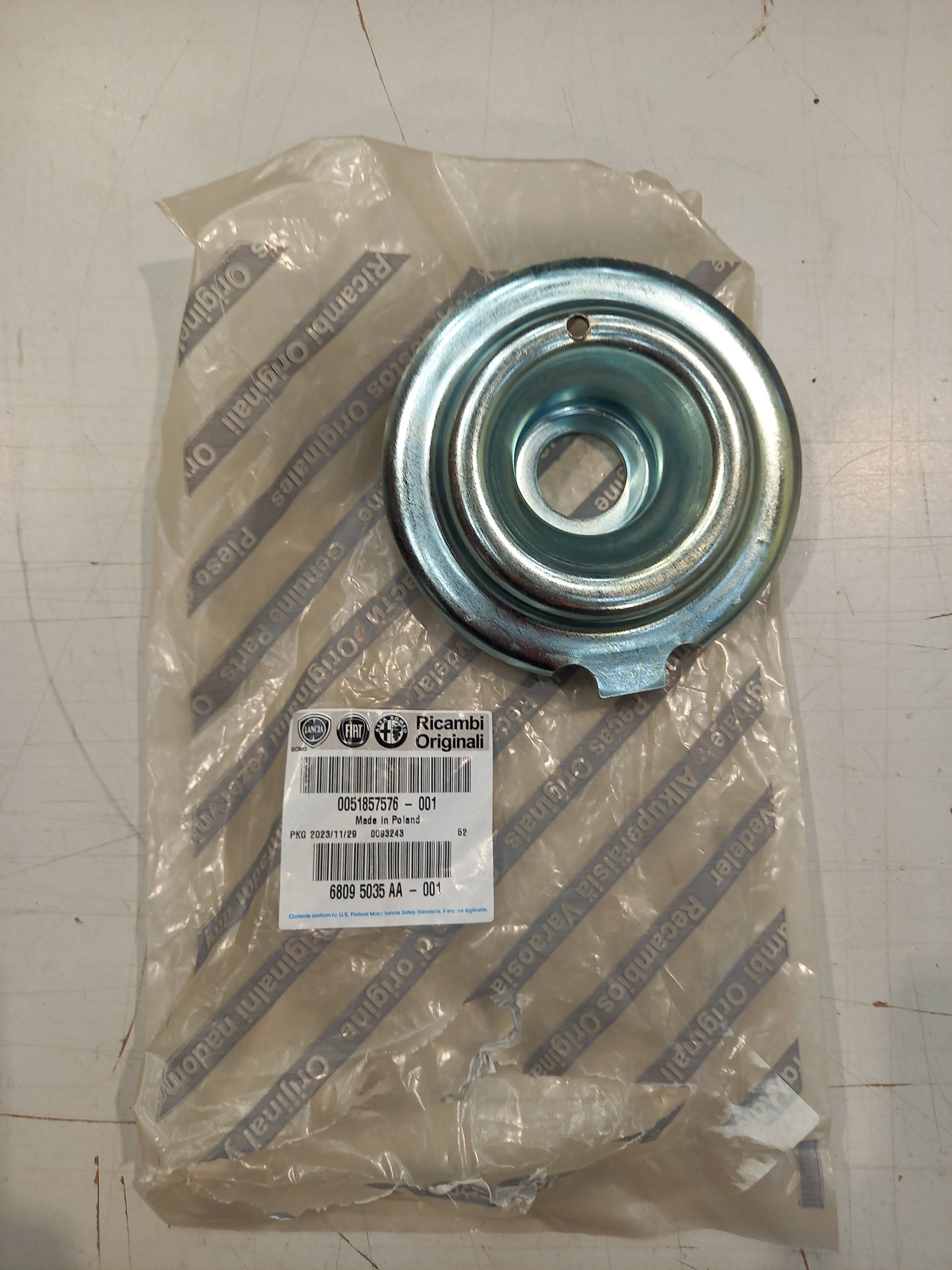 Genuine Fiat Plate | 51857576