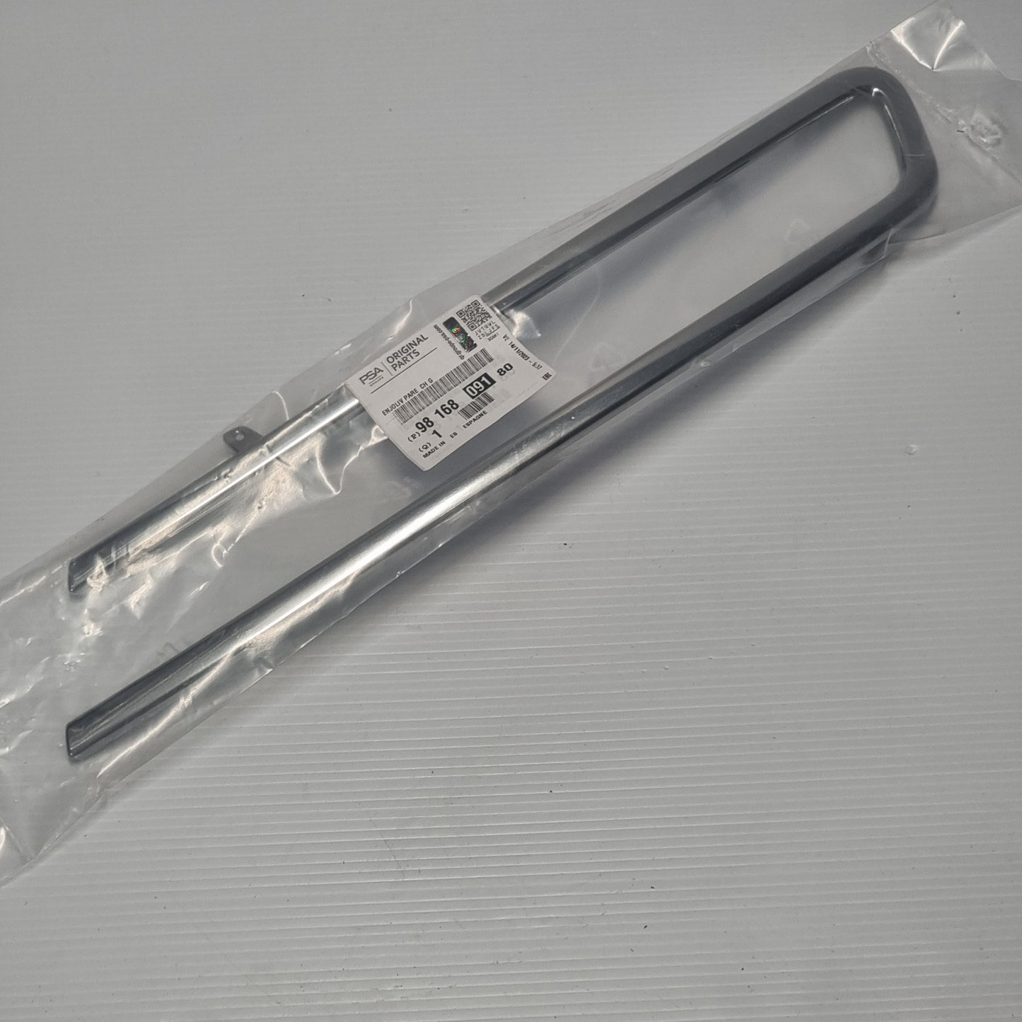 Genuine Peugeot Bumper Moulding | 9816809180