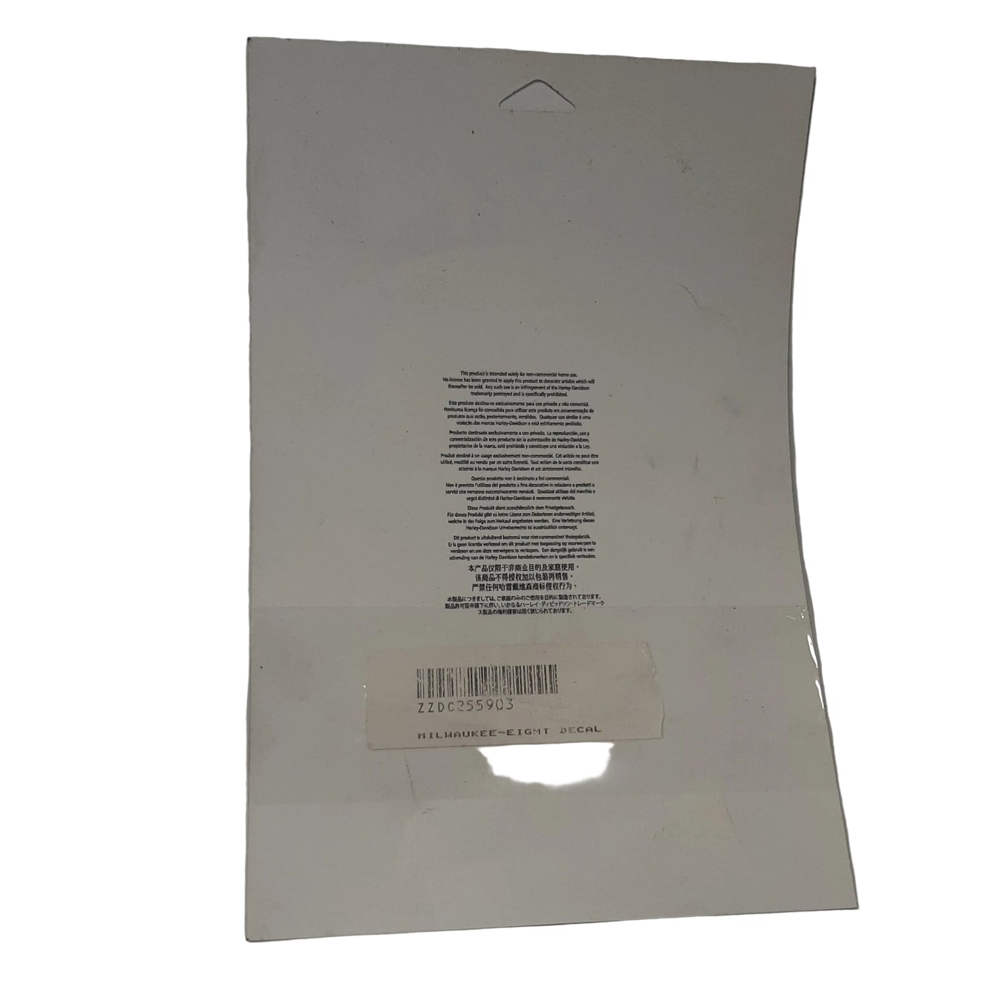 Genuine Harley Davidson Milwaukee-Eight Decal | DC255903