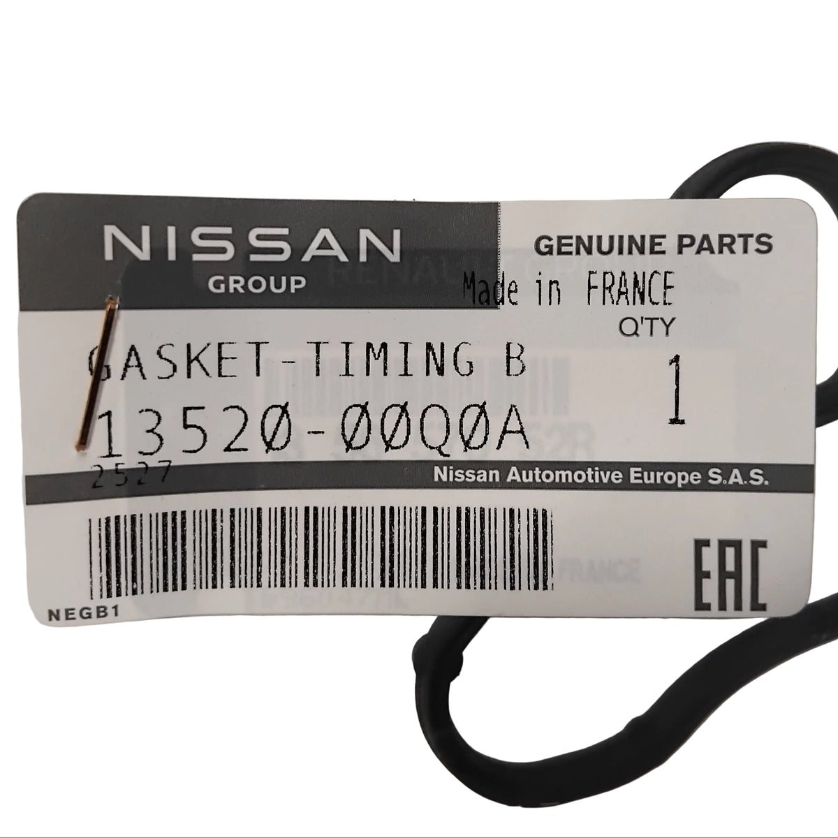 Genuine Nissan Gasket-Timing Belt Cover  | 1352000Q0A