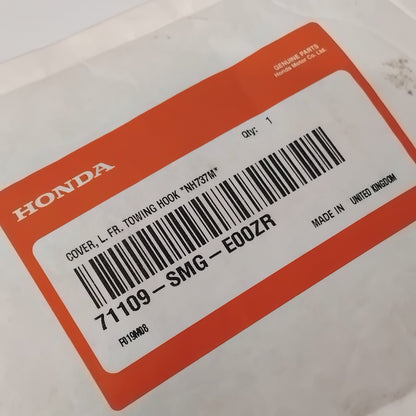 Genuine Honda Cover, L. Fr. Towing Hook | 71109SMGE00ZR