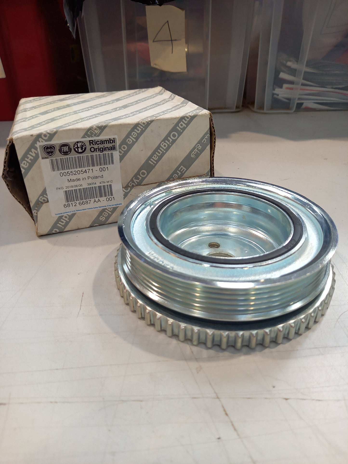 Genuine Fiat Driving Pulley | 55205471