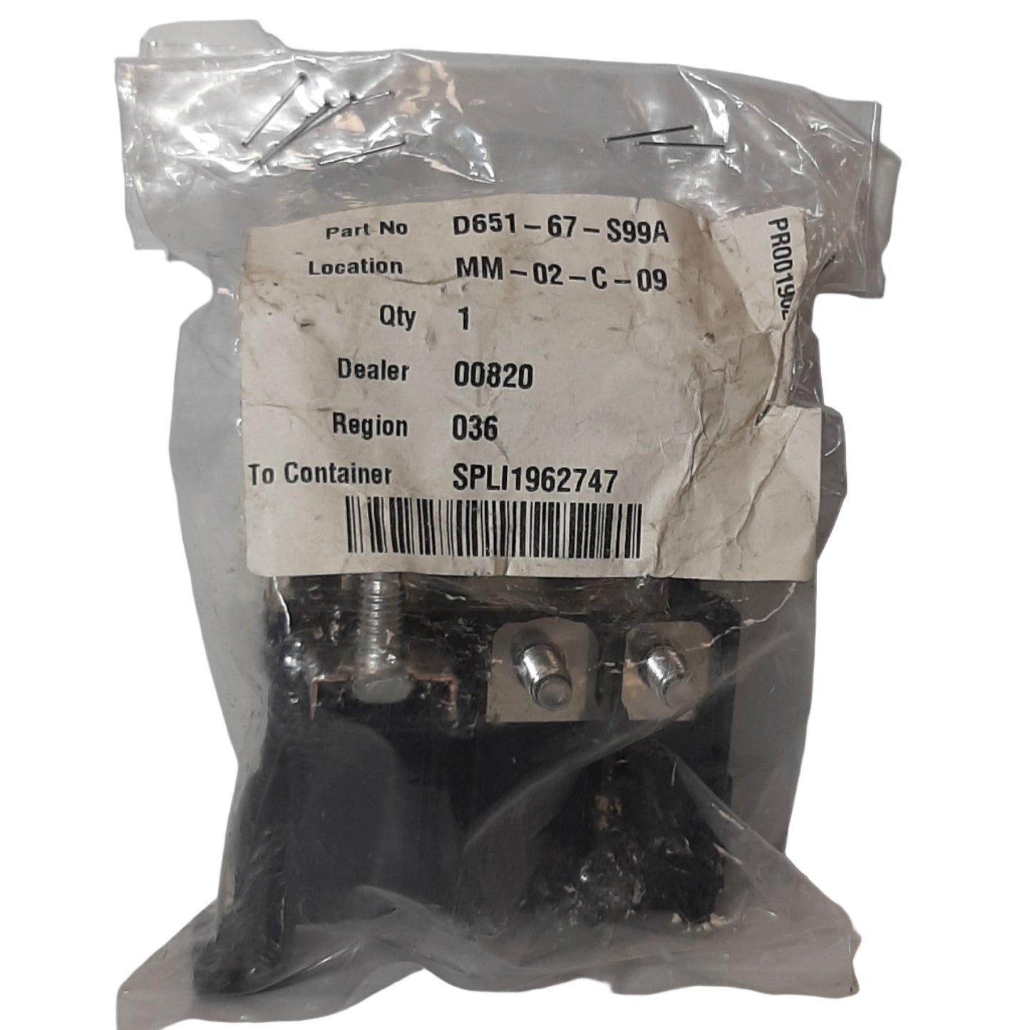 Genuine Mazda Fuse Box | D65167S99A