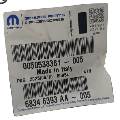 Genuine Fiat Sealing Gasket | 50538381