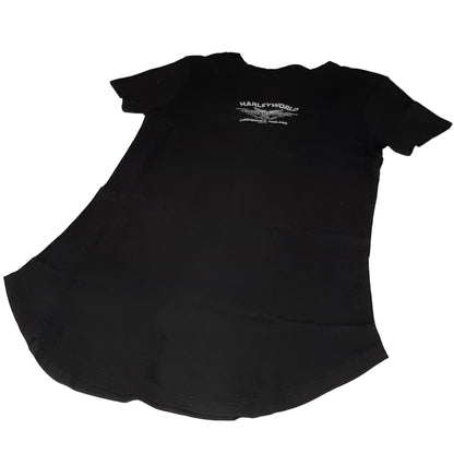 Genuine Harley Davidson Night Script Women's T-shirt - XS | R0024932