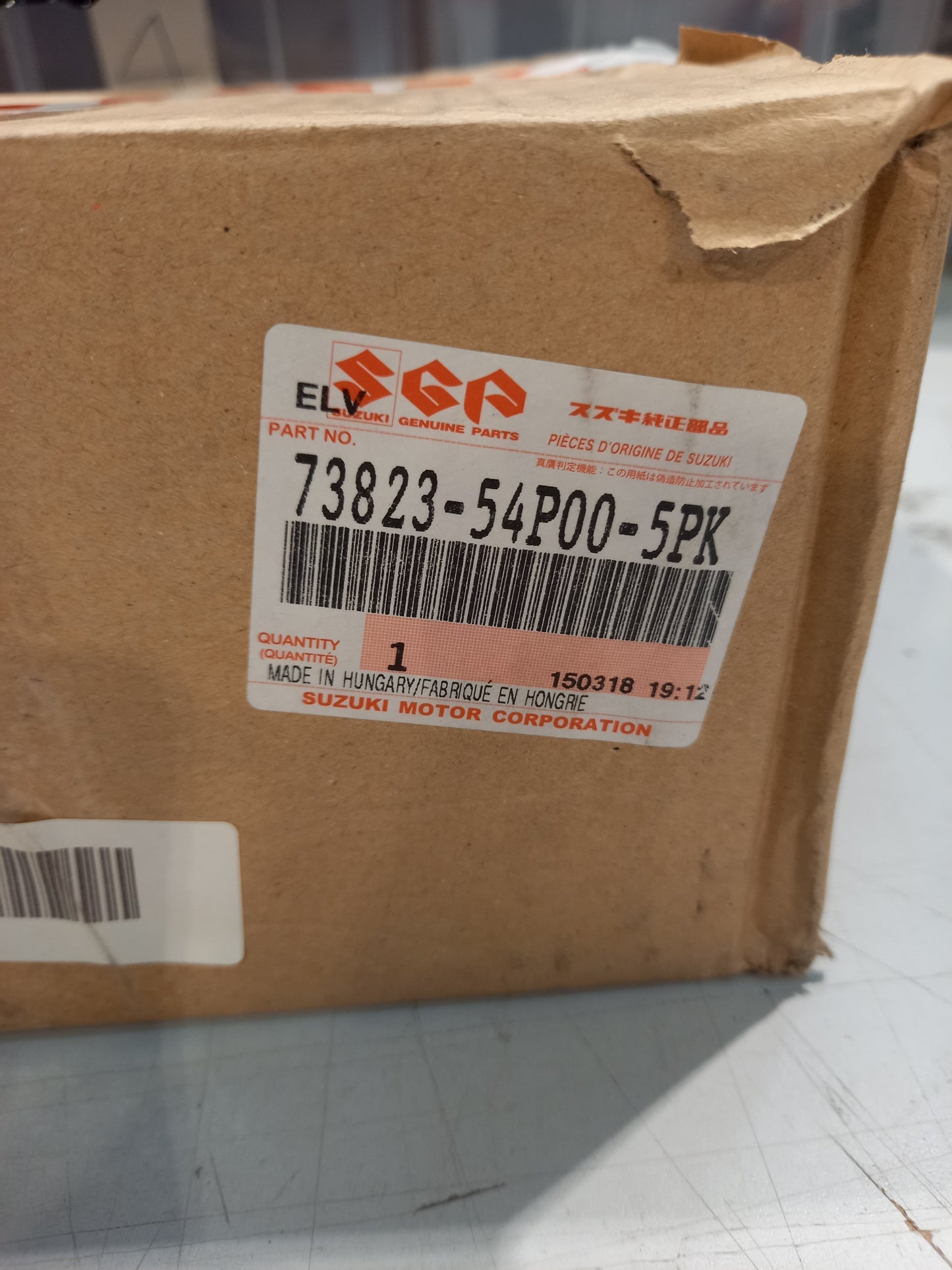 Genuine Suzuki Box, I/P Center Lower | 73823-54P00-5PK