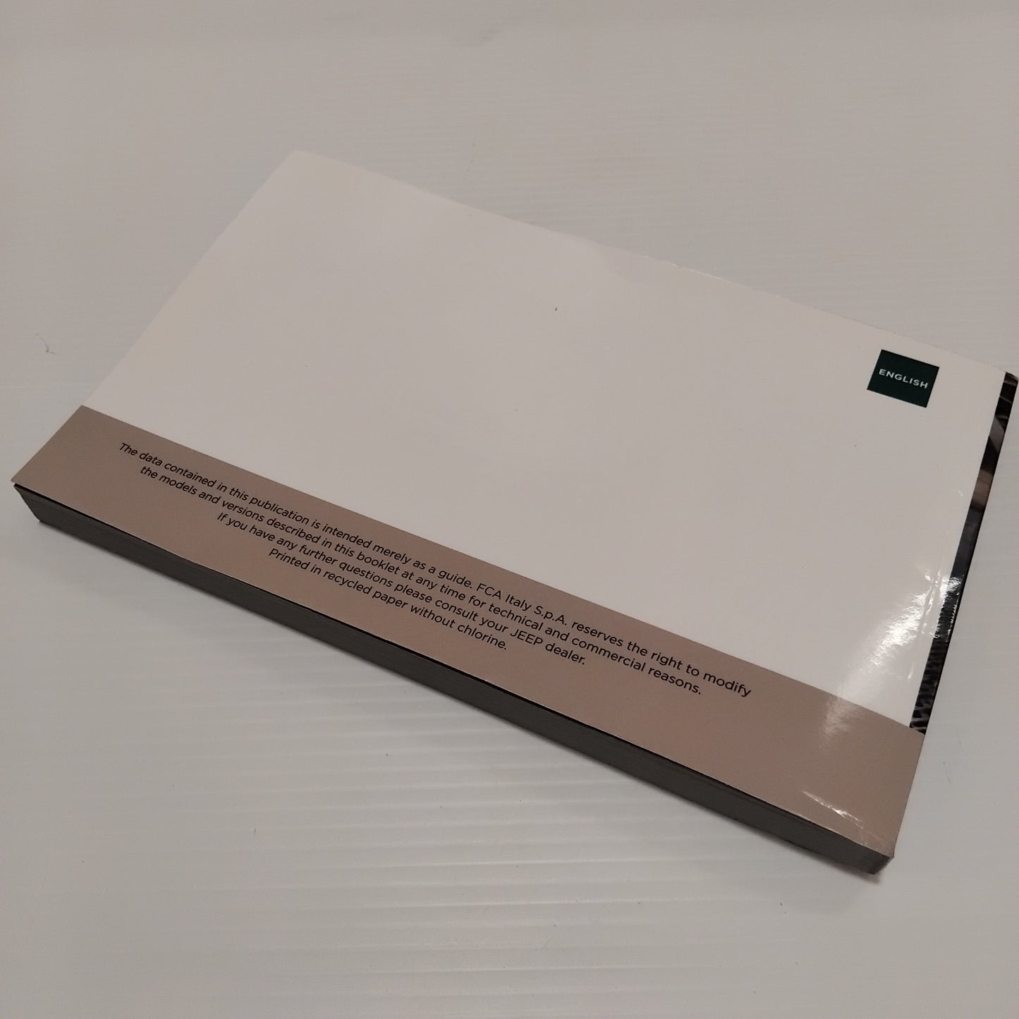 Genuine Fiat Book | 60391112