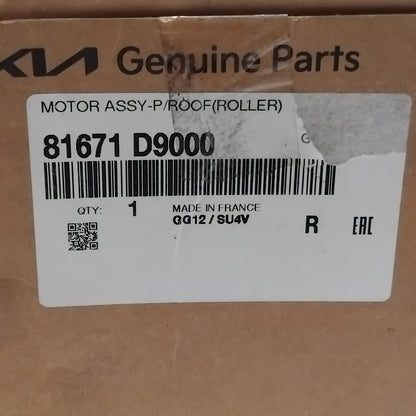 Genuine Kia Motor Assy | 81671D9000