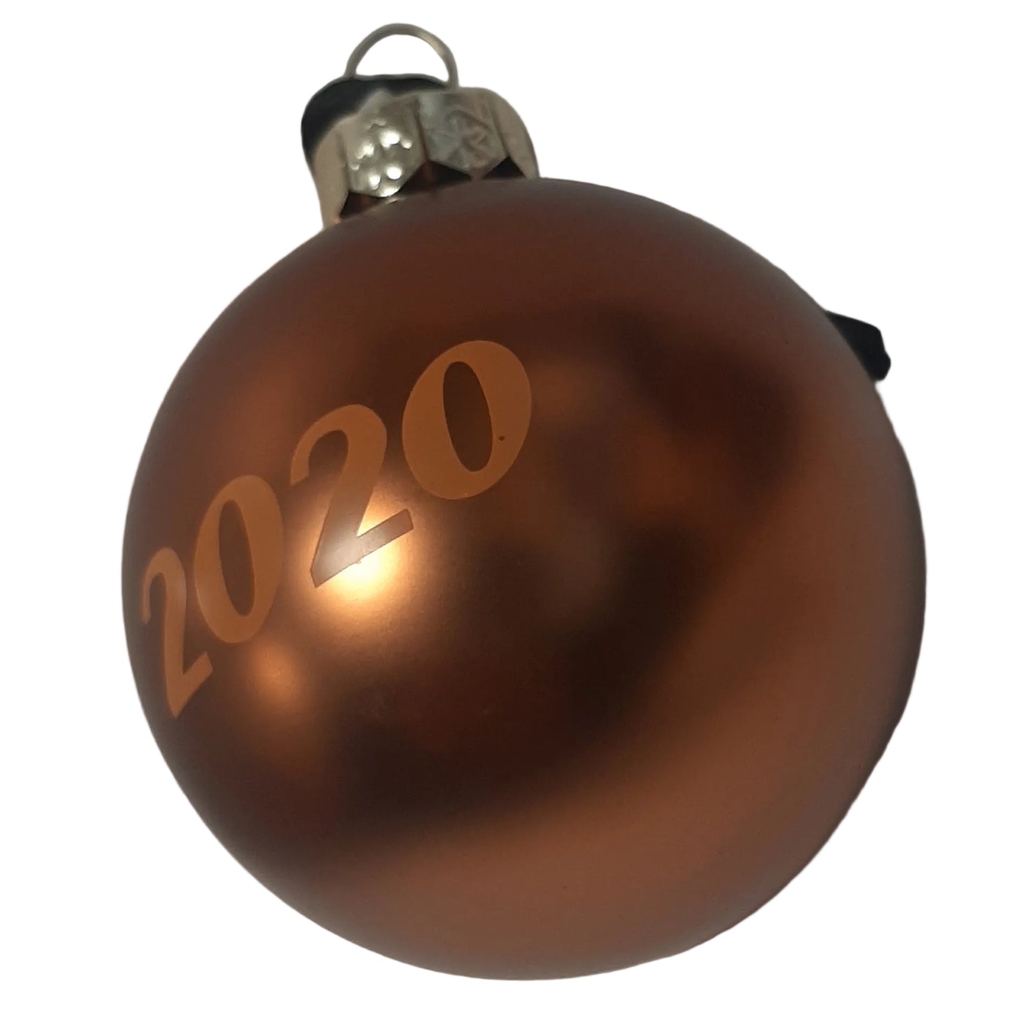 Genuine Harley Davidson Santa Christmas Ball Ornament  | HDX99194