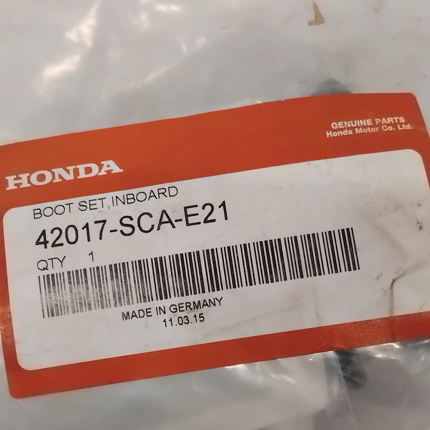 Genuine Honda CR-V Rear Driveshaft Inboard CV Boot Kit 2002-2006 | 42017SCAE21
