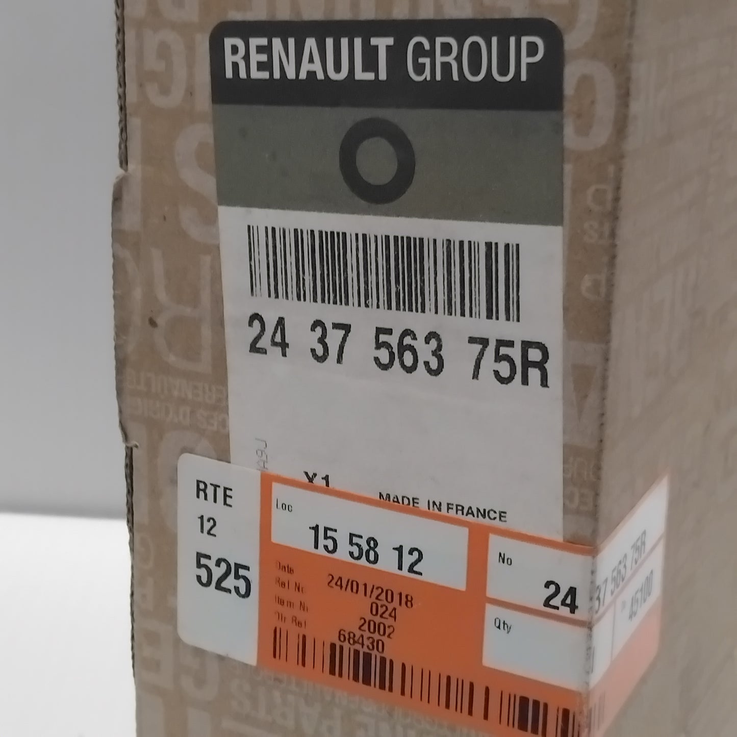 Genuine Renault Boitier Adap Tobe | 24 37 563 75R