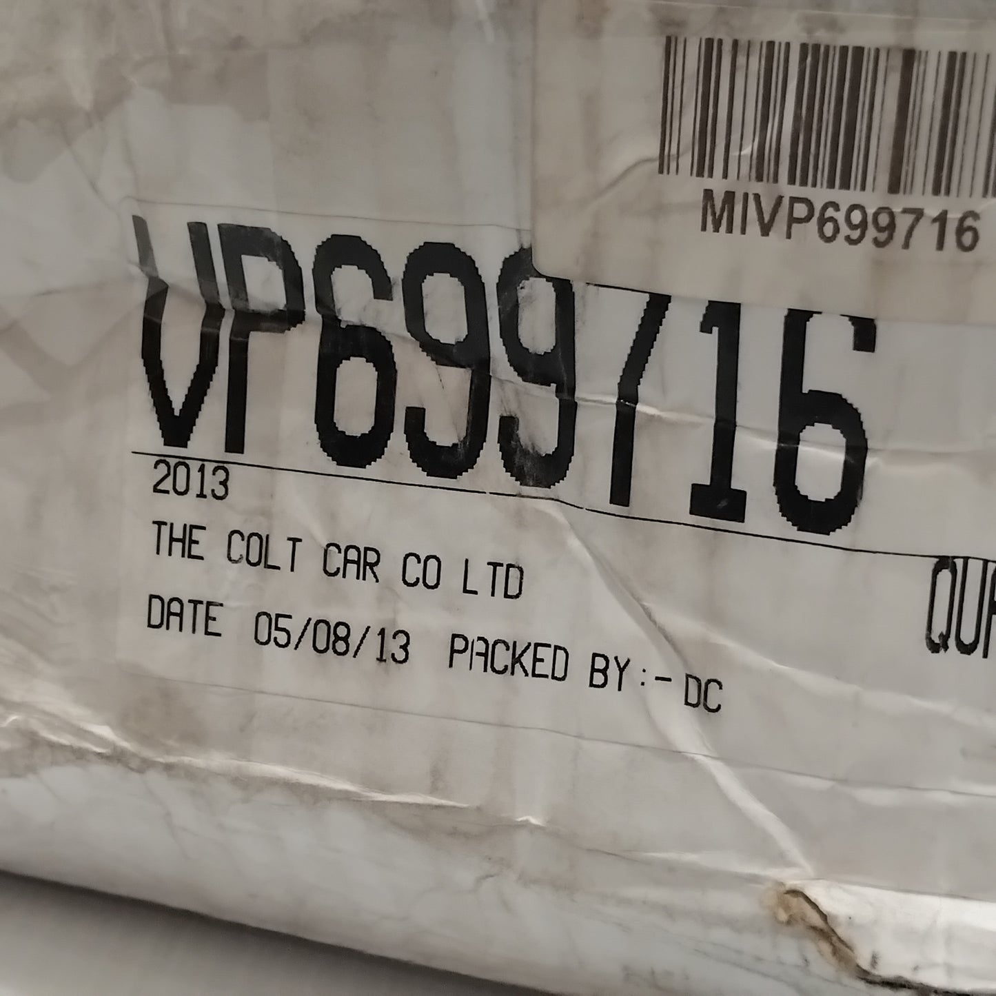 Genuine Mitsubishi Brake Discs Front (Pair) | VP699716