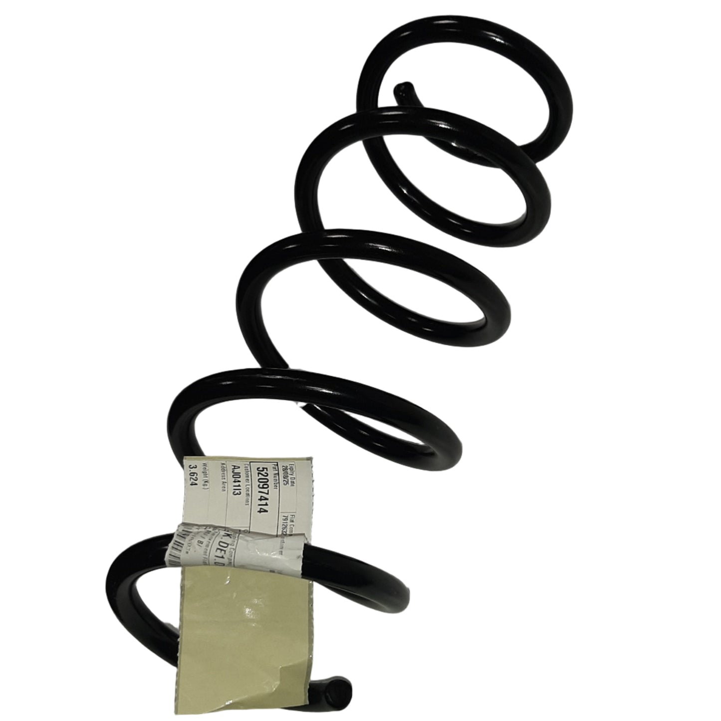 Genuine Fiat Suspension Spring | 52097414