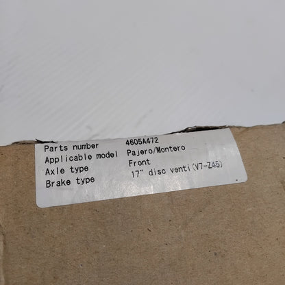 Genuine Mitsubishi Pad Set,Fr Brake | 4605A472