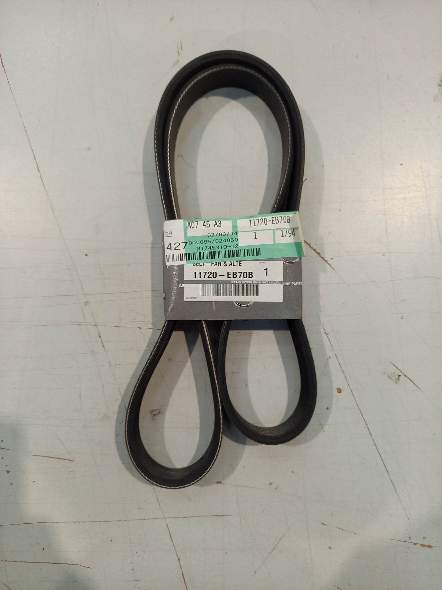 Genuine Nissan Belt-Fan & Alte | 11720EB70B