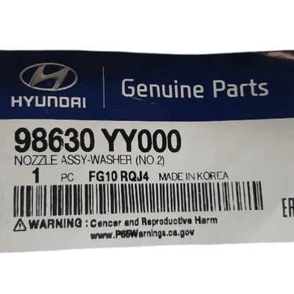 Genuine Hyundai Nozzle Assy-Washer  | 98630YY000