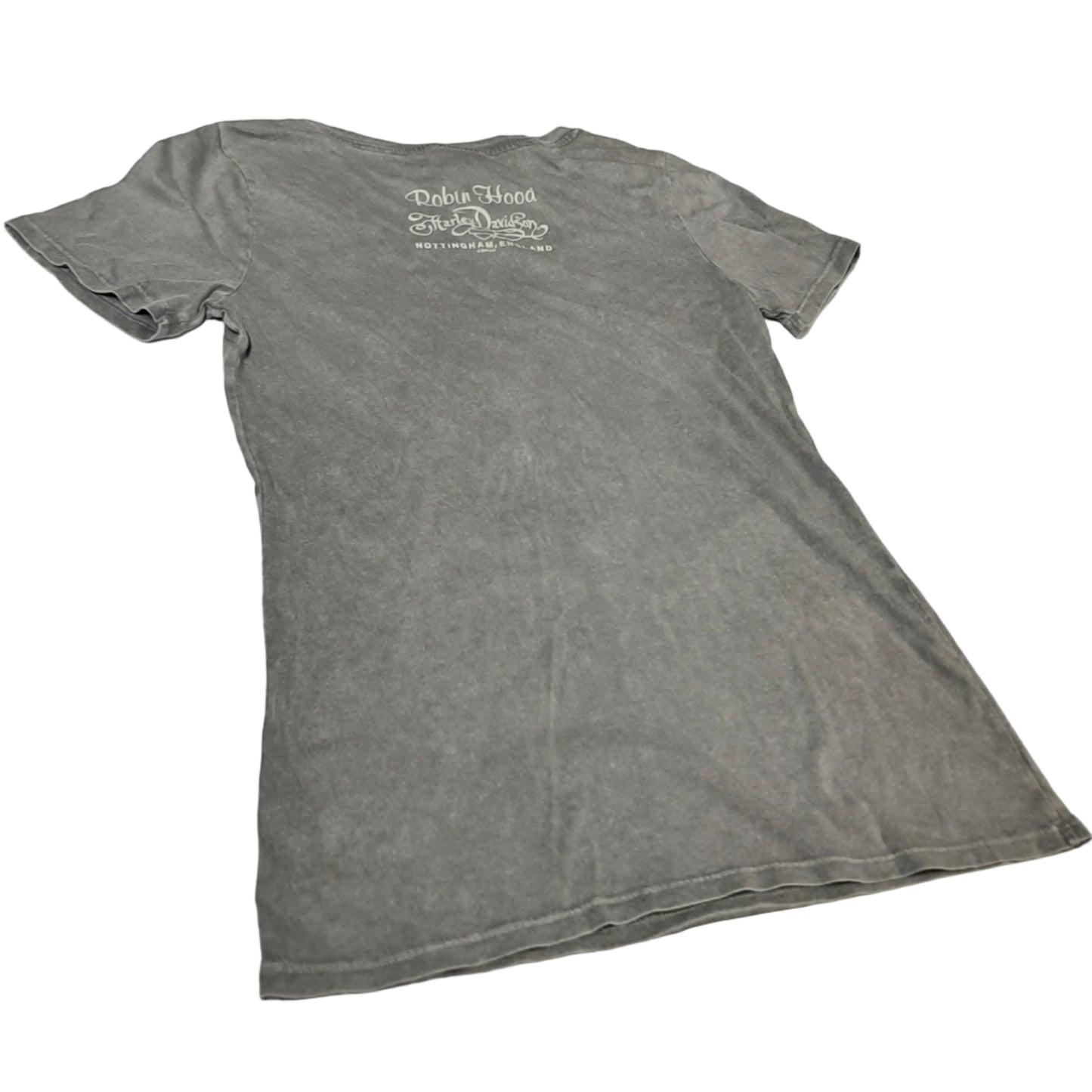 Genuine Harley Davidson Small Skullsalute Robin Hood Womens Tshirt | R0036093