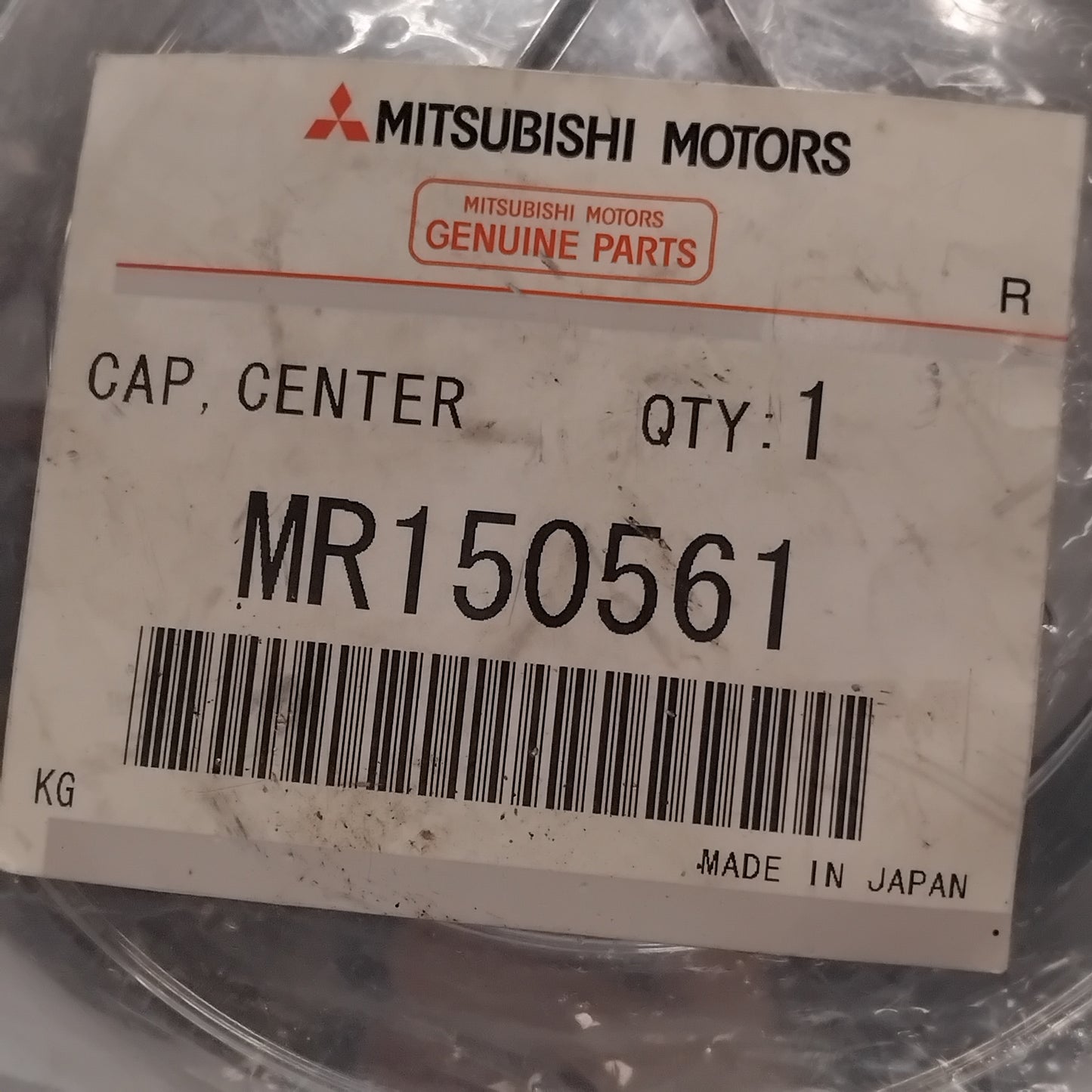 Genuine Mitsubishi Cap,Disc Wheel,Ctr | MR150561
