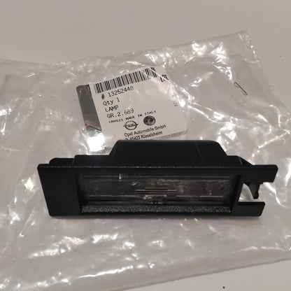 Genuine Vauxhall License Plate Lamp | 13252440