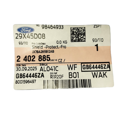 Genuine Ford Shield - Protection - Front | 2402885