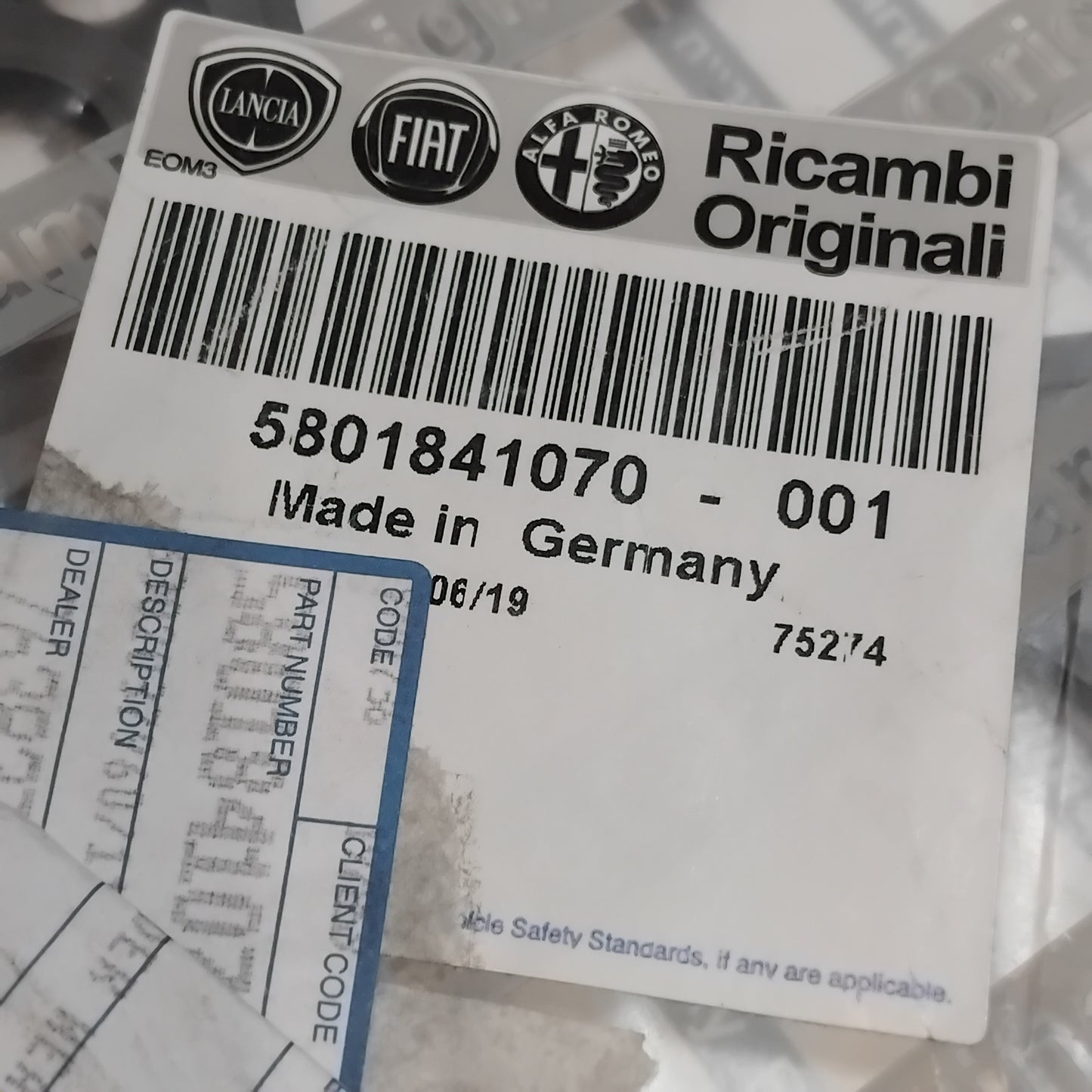 Genuine Fiat Cylinder Head G | 5801841070